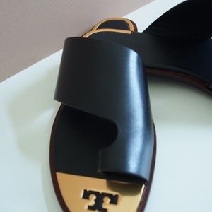 tory burch selby toe ring slide sandal